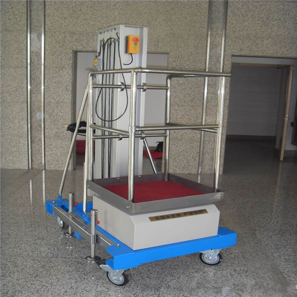 盛金升降機(jī)教您如何操作小型電動升降平臺(圖2) \