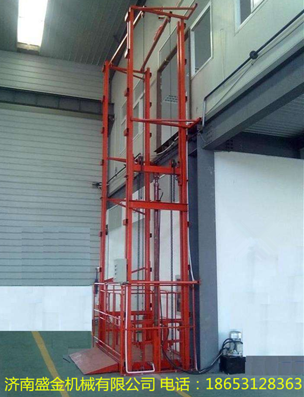 盛金固定剪叉式升降機和導(dǎo)軌式升降機的區(qū)別(圖2) \